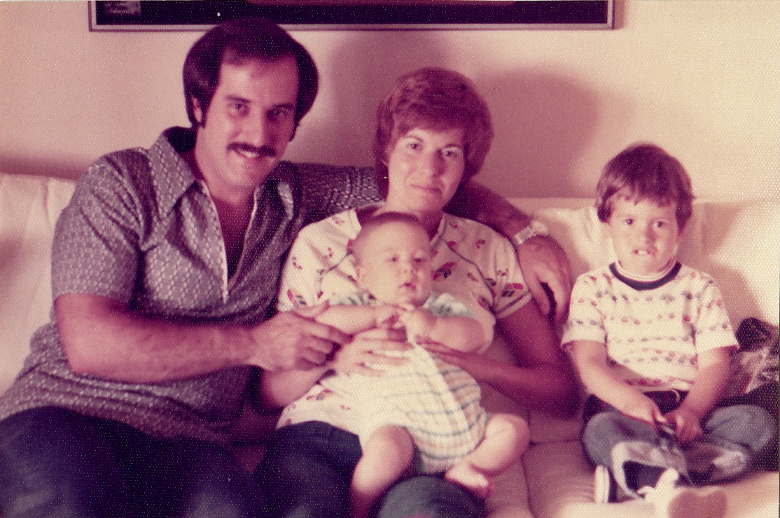 1974 Joe, Marcia, Jason, Stephen
